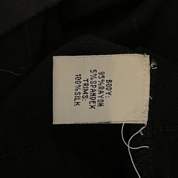 Kenneth Cole Black Layered Dress M - Picture 5 of 6